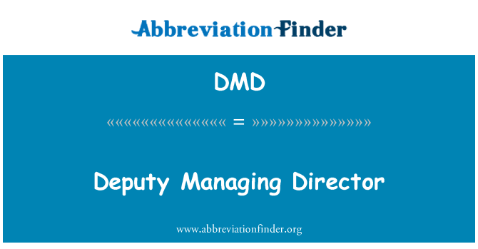 DMD: Wakil Direktur