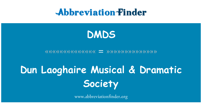 DMDS: Persatuan muzik & dramatik Dun Laoghaire