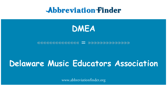 DMEA: Delaware müzik eğitimciler Derneği