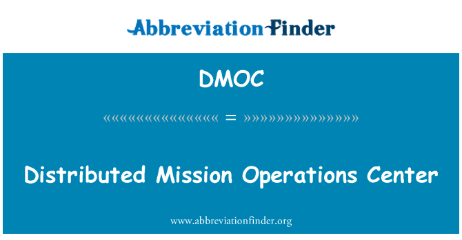 DMOC: Centre d'operacions de missió distribuïts