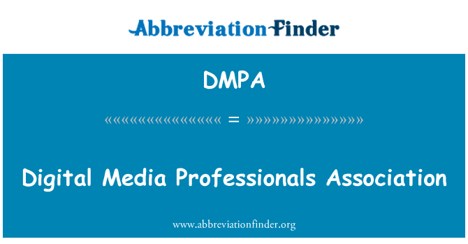DMPA: Asosyasyon Professionnels digital Media
