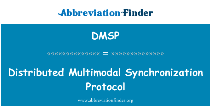 DMSP: Distribueret multimodale synkronisering protokol