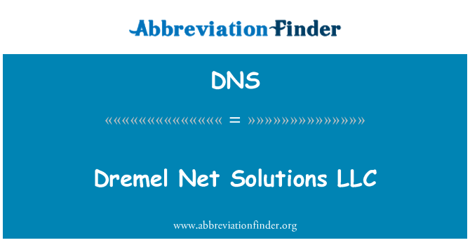 DNS: Dremel Net Solutions LLC.