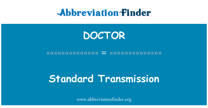 DOCTOR: Standard växellåda