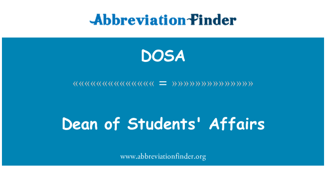 DOSA: Dwayen zafè elèv yo