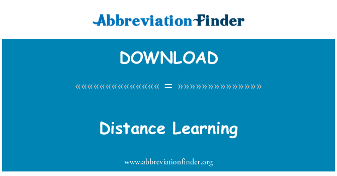 DOWNLOAD: Apprentissage distans