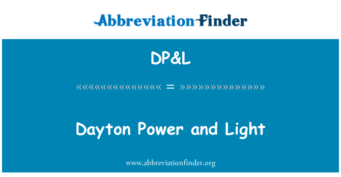 DP&L: Dayton qawwa u dawl