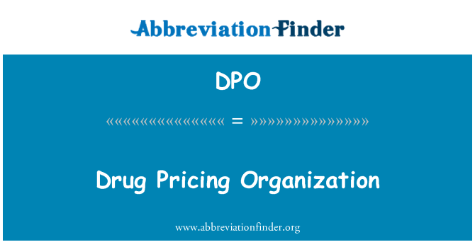 DPO: Drug Pricing Organization