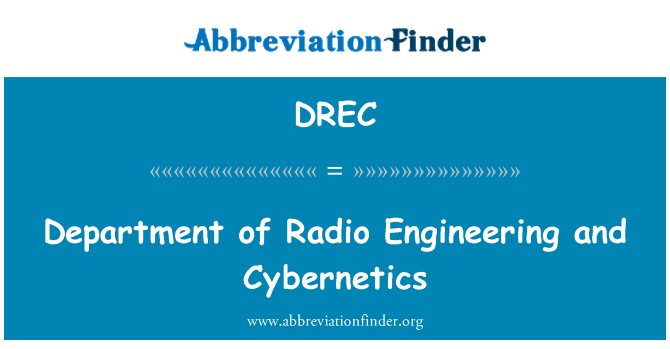 DREC: Depatman radyo