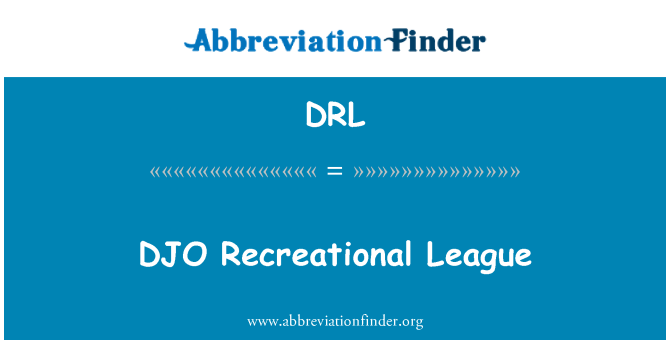 DRL: DJO rekreační liga