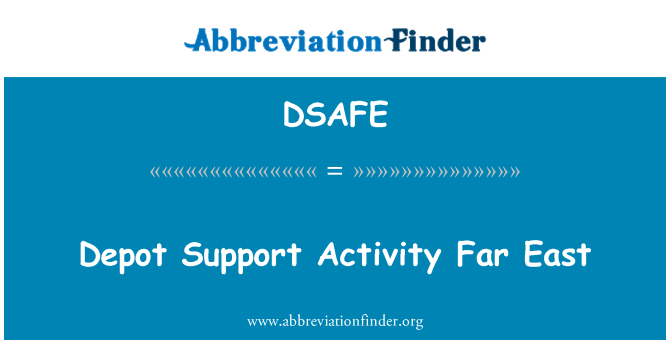 DSAFE: Lvant Imbiegħed depot appoġġ attività