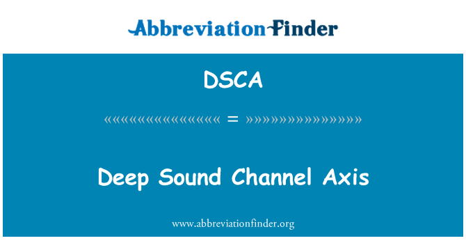 DSCA: 深声道轴