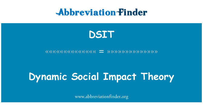 DSIT: Теория динамических социальных последствий