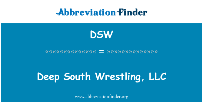 DSW: 摔跤、 LLC 的南方腹地