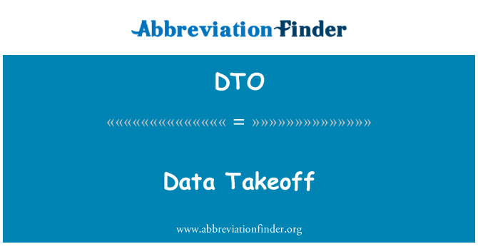 DTO: Podatkov vzletu