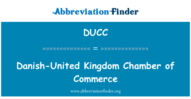 DUCC: پادشاهی متحده دانمارکی اتاق بازرگانی