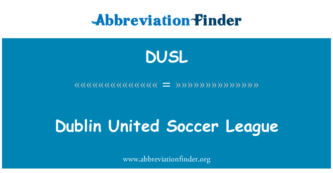 DUSL: Liga bola sepak Amerika Dublin