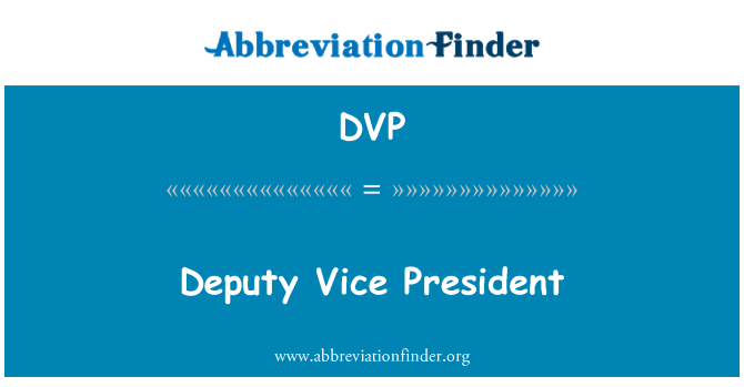 DVP: Namestnika predsednika podpredsednika