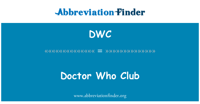 DWC: Lékař který klub