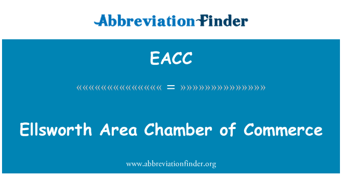 EACC: Ellsworth Area Chamber of Commerce