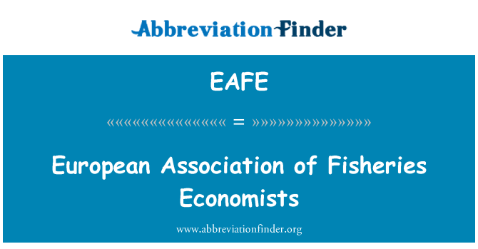 EAFE: Asosyasyon Ewopeyen de Pêche ekonomis yo