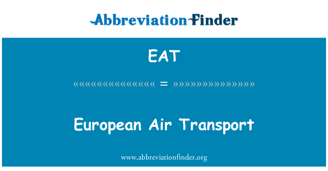 EAT: European Air Transport