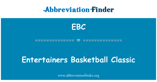 EBC: Baviči Basketbal Classic
