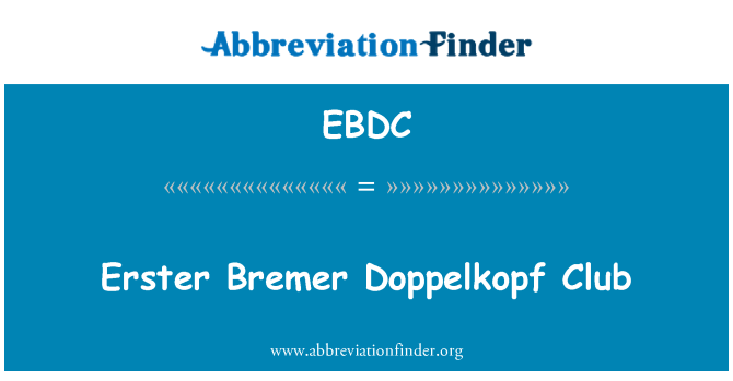 EBDC: Erster Bremer Doppelkopf Club