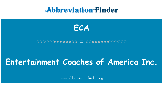 ECA: Divètisman estasyon yo pwatikman de Amerik Inc.
