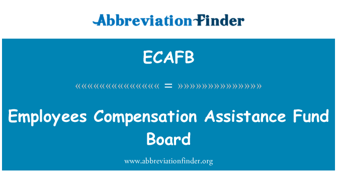 ECAFB: Impjegati kumpens assistenza fond Bord