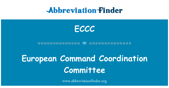 ECCC: Comissió de coordinació de l'ordre Europea