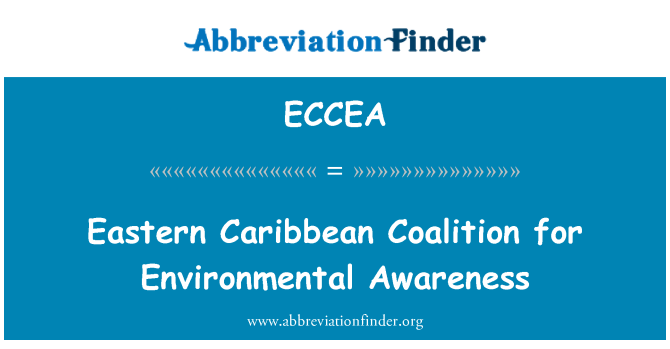 ECCEA: ماحولیاتی آگاہی کے لئے مشرقی کیریبین اتحاد