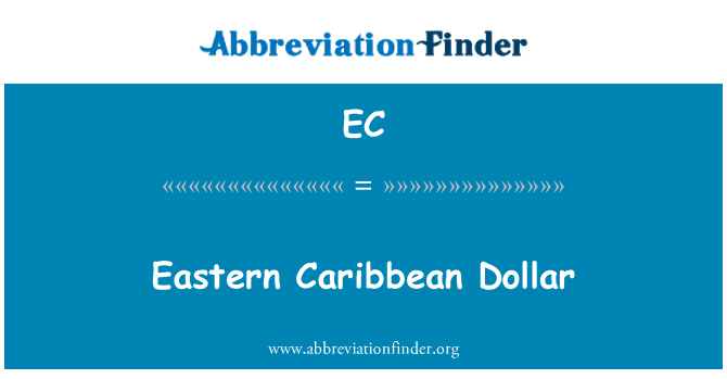 EC: Ida-Kariibi Dollar