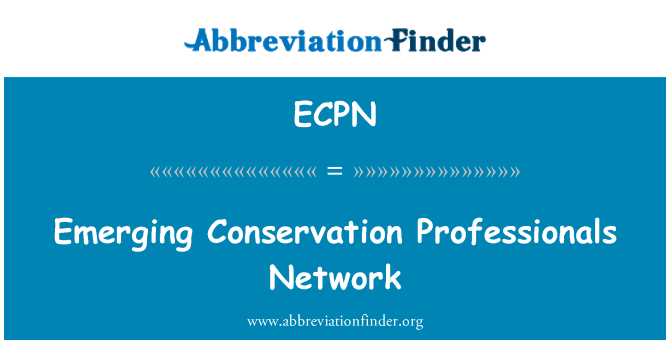 ECPN: Jaringan profesional konservasi muncul