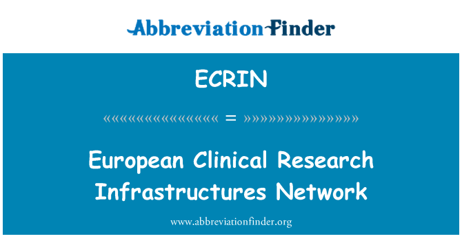 ECRIN: یورپی طبی تحقیق کی بنیادی ساختوں کو سمجھیں نیٹ ورک