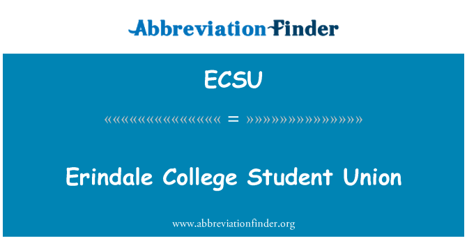 ECSU: Erindale fakultet Studentski zbor