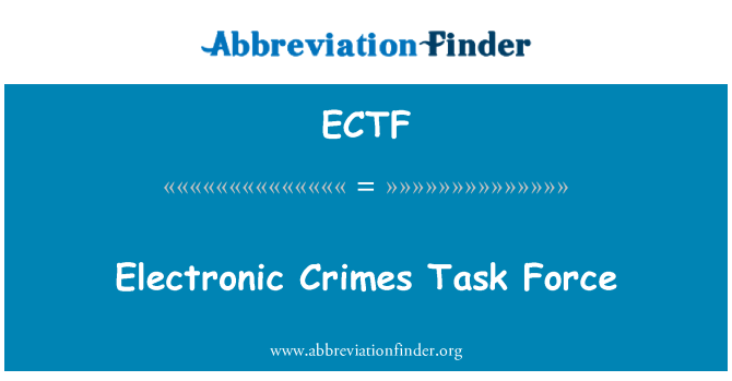ECTF: 電子犯罪問題工作隊