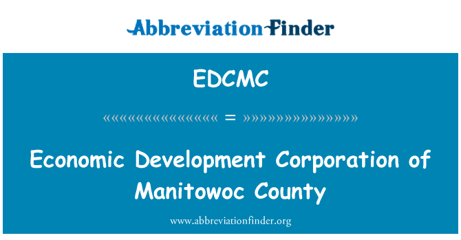 EDCMC: Hospodářský rozvoj společnosti Manitowoc County