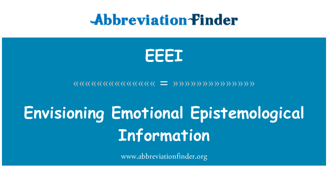 EEEI: Preveure la informació emocional epistemològica