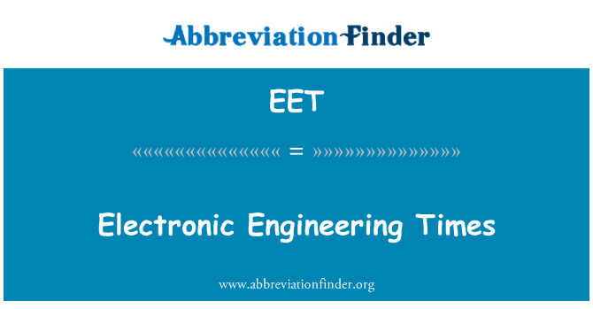 EET: Electronic Engineering Times