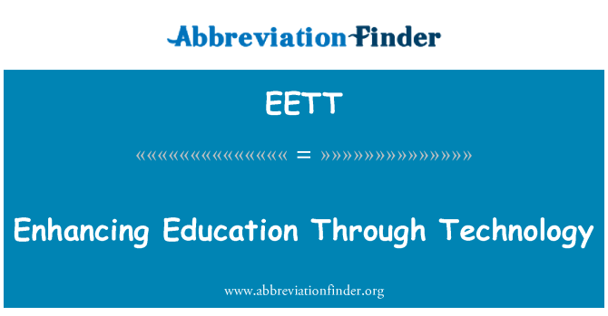 EETT: Mejorar la educación a través de tecnología