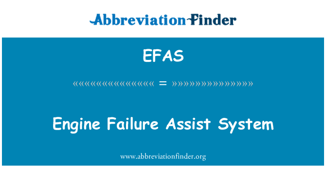 EFAS: Motor fel Assist System