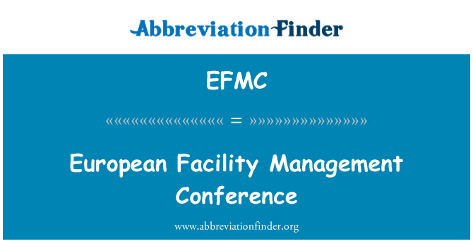 EFMC: Conferência de gestão de Europeu