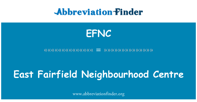 EFNC: Fairfield leste bairro centro