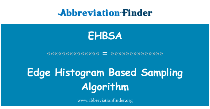 EHBSA: Kanten histogrammet basert gir