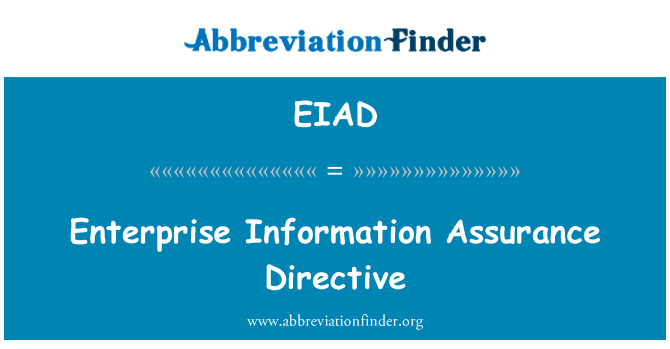 EIAD: Id-Direttiva tal-impriża tal-assigurazzjoni informazzjoni