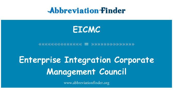 EICMC: Consell de Direcció Corporativa de integració empresa