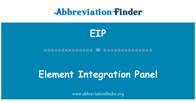 EIP: Elementa integracije ploča