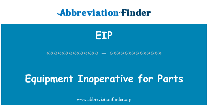 EIP: It-tagħmir ma jaħdimx għall-partijiet