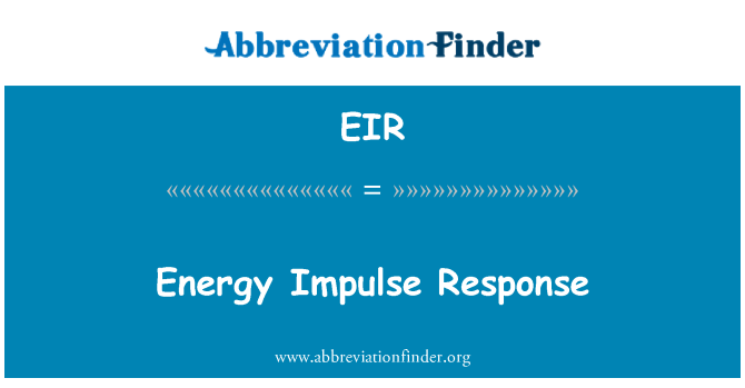 EIR: Enèji Impulsion repons